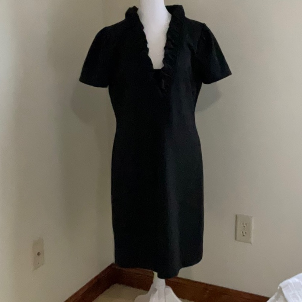 Lilly Pulitzer little black dress , size large